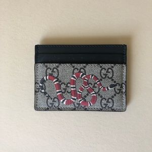 Gucci Snake Card Holder
